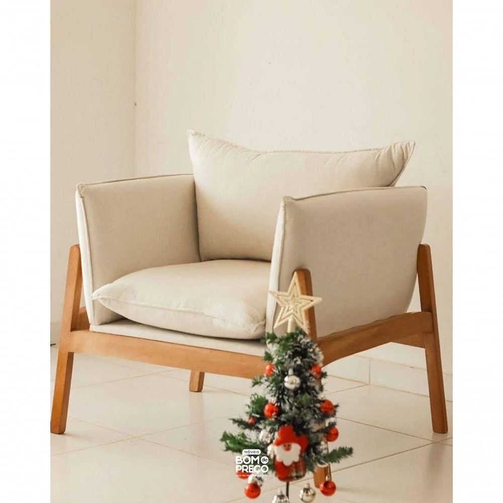 Poltrona Decorativa Moderna - Cleo - Bianchi Móveis