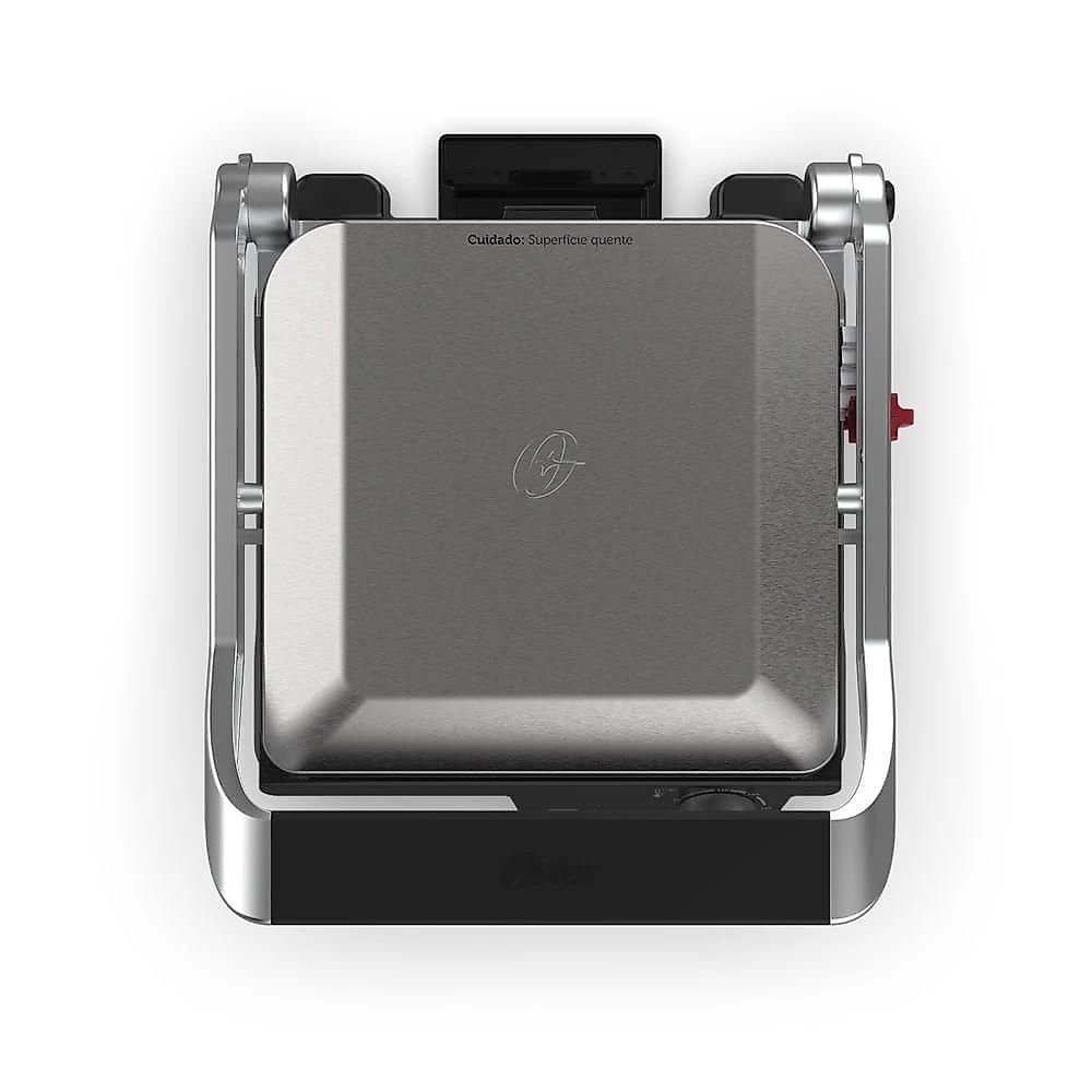 Grill Elétrico Multiuso Inox Oster 2 Em 1 110V