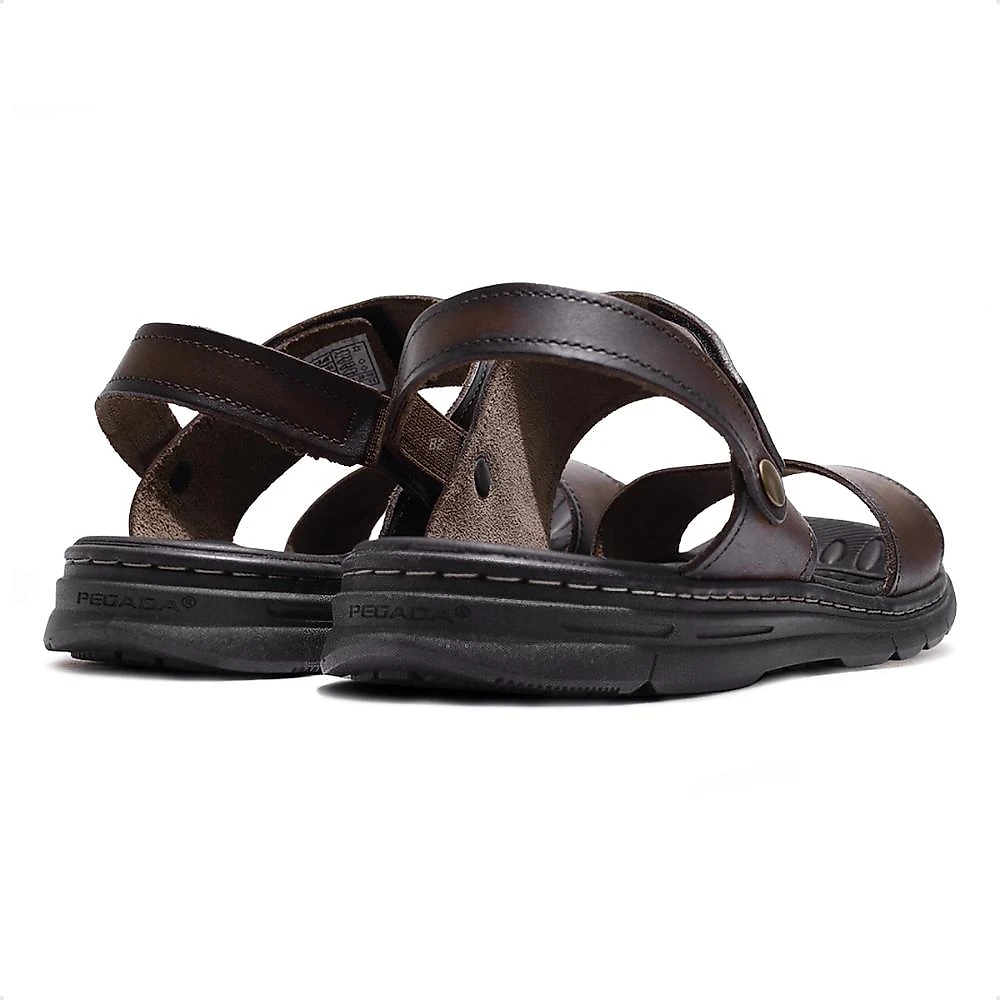 Sandália Pegada Wave Masculina Marrom Escuro - 37