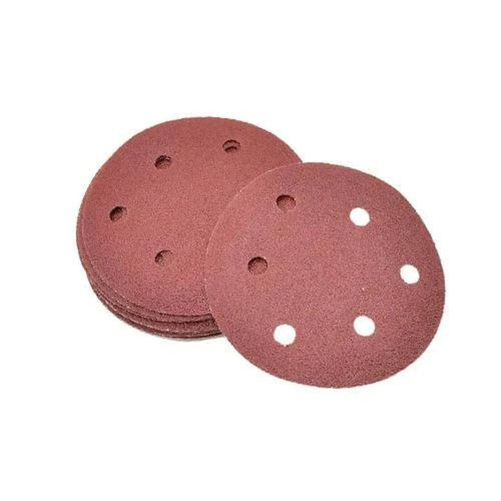 Lixa Disco de Lixa Velcro Seco 5 Grão 120 com Acabamento Fino Alcar 5POL