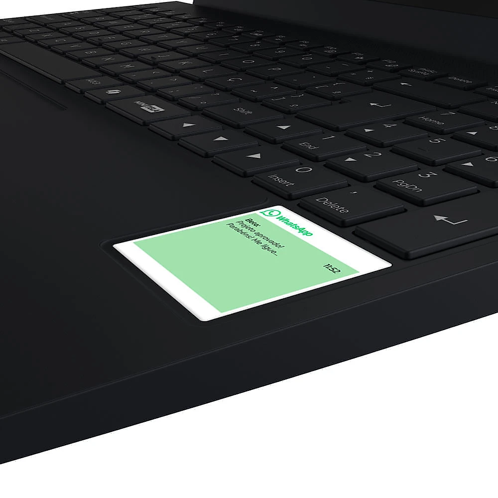 Notebook 15,6" Positivo Vision i15M 256GB SSD 8GB RAM Windows 11 Preto