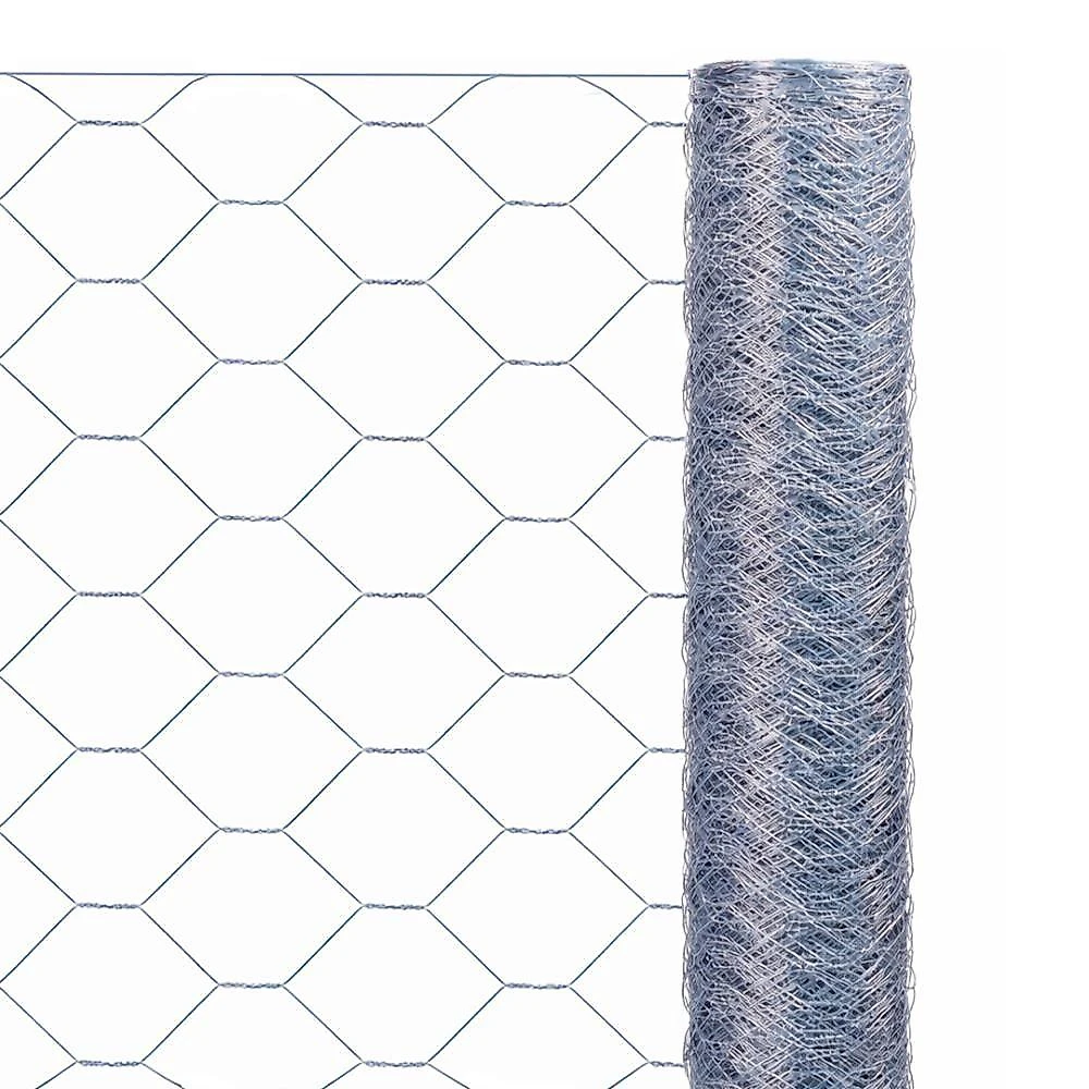 Tela Hexagonal para Chiqueiro e Cerca Ovinos 1mx50m 3 Fio 1,65mm Barriga Verde