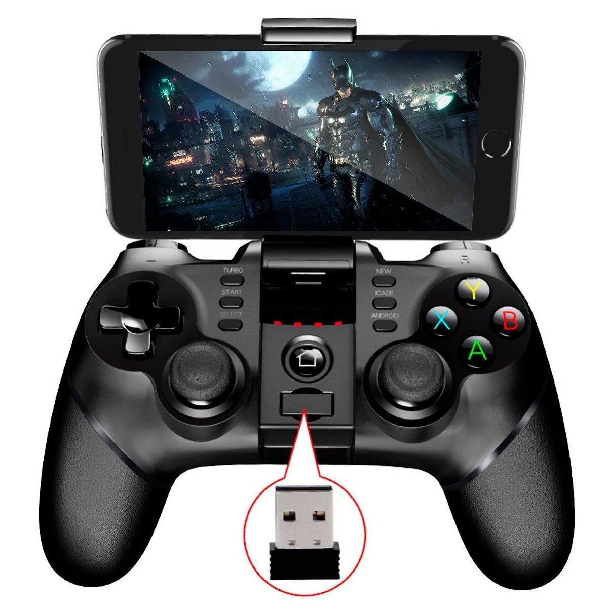 Miniatura Controle Ipega Pg 9076 Bluetooth Gamepad Para Android Tv