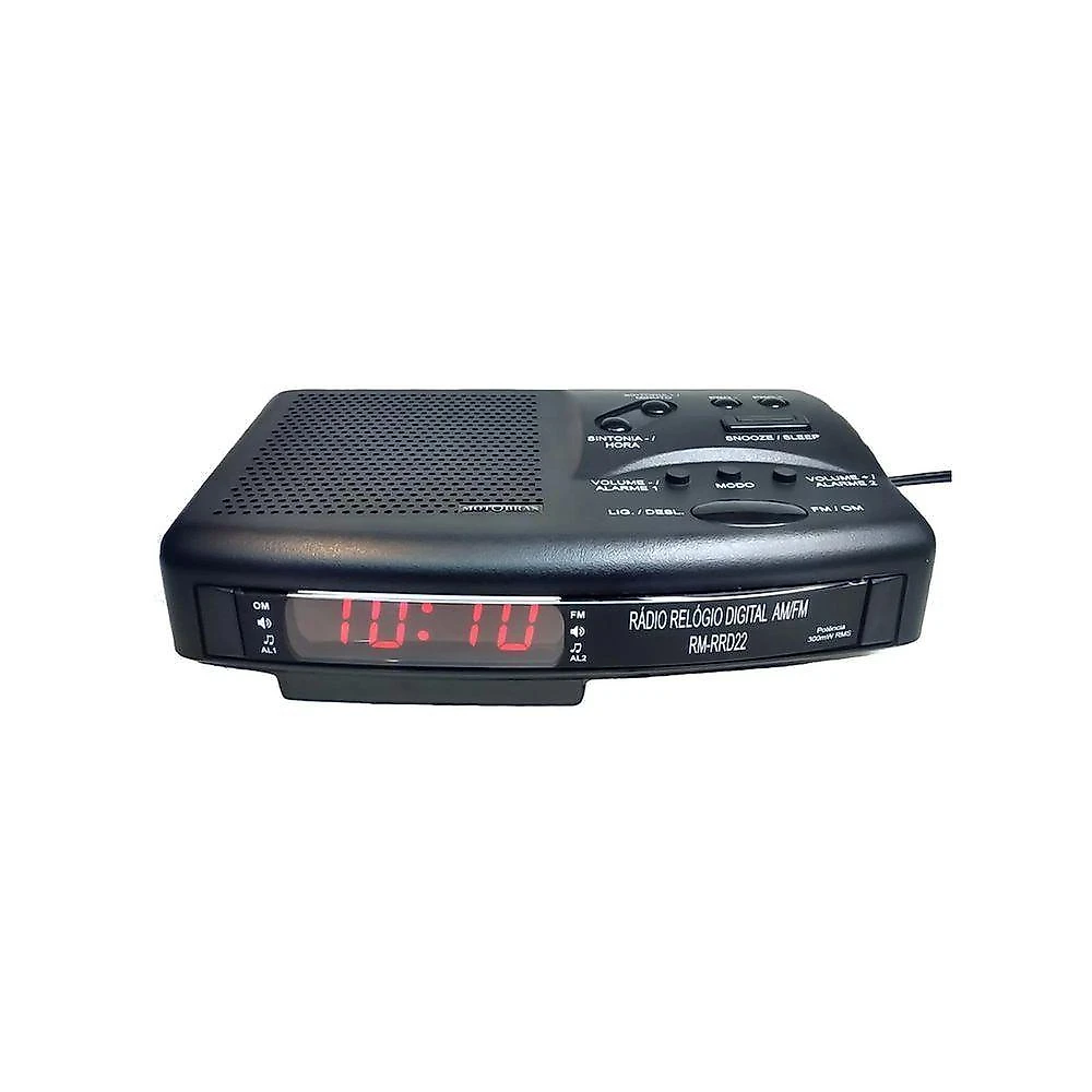 Radio Relogio Digital Rm-rrd22 Motobras