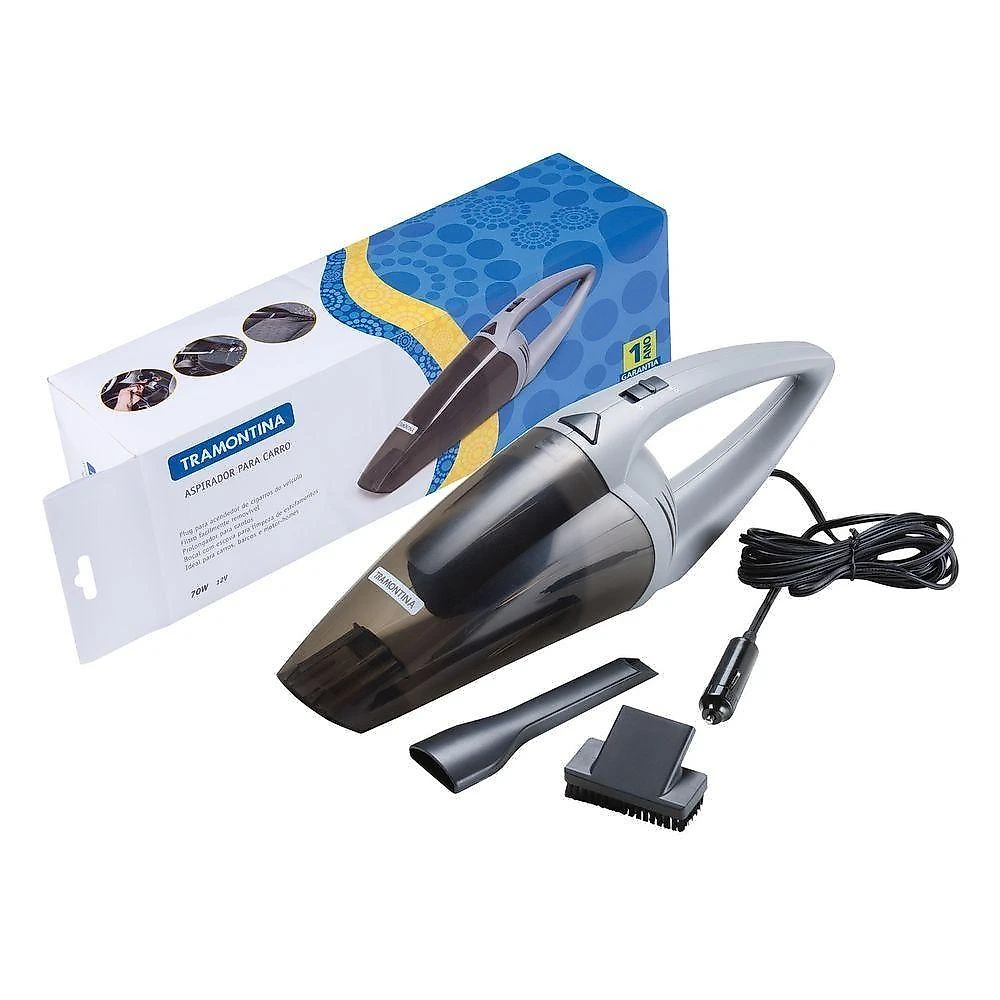 Aspirador De Pó Portátil Para Carros Tramontina 70 W 12 V