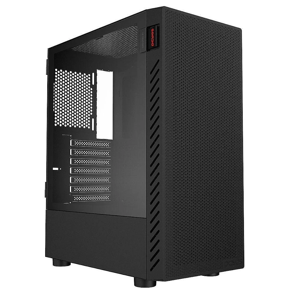 Gabinete Gamer Bolter Black Vulcan Vidro
