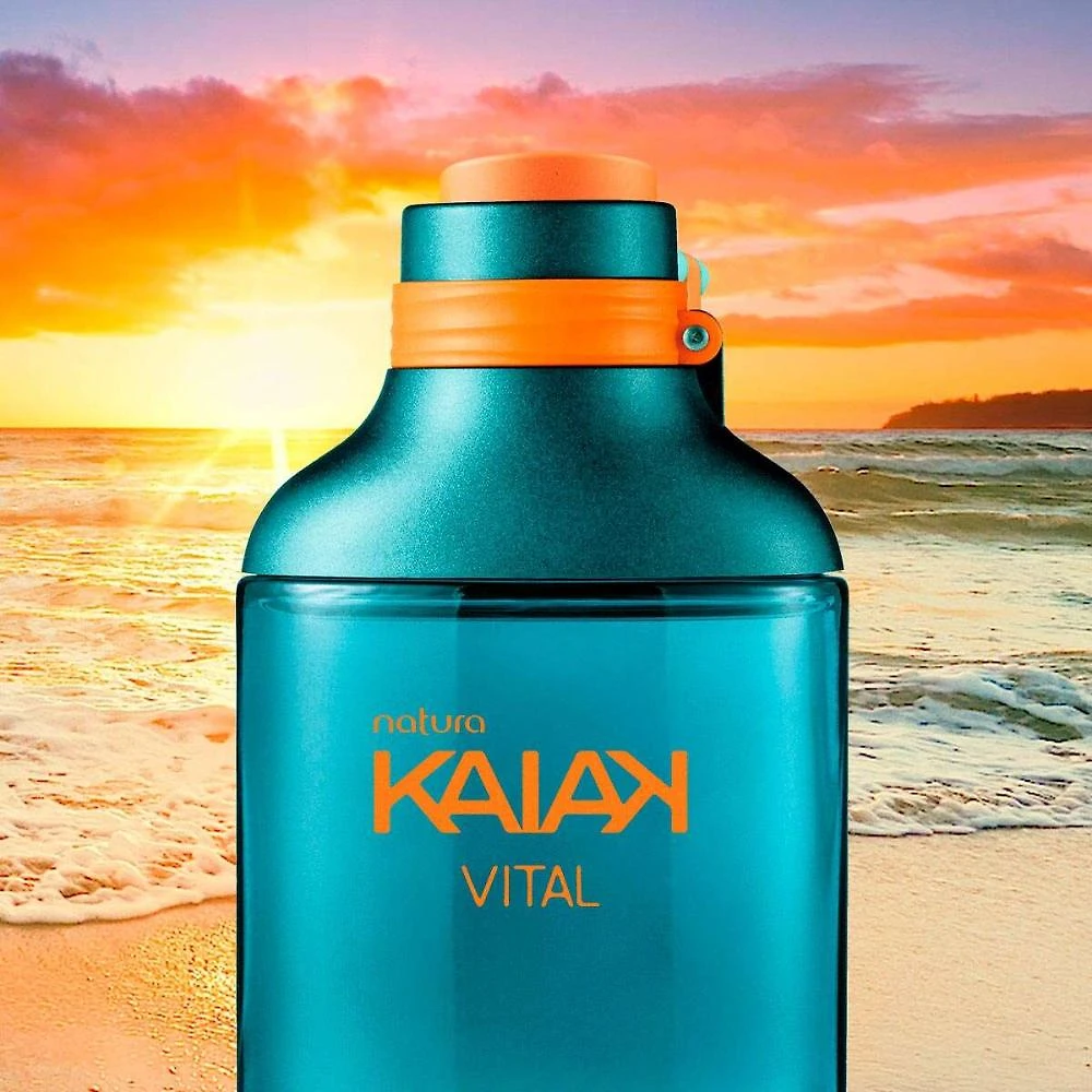 Miniatura Deo Colônia Natura Kaiak Vital Masculino 100ml