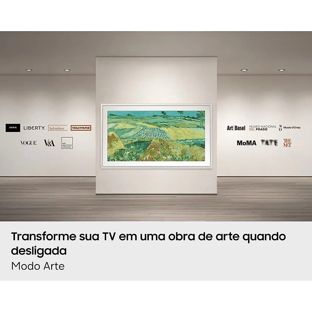 Smart TV Samsung 43 PolegadasThe Frame Vision AI 4K QN43LS03HEGXZD 049412509657 - Preto - Bivolt
