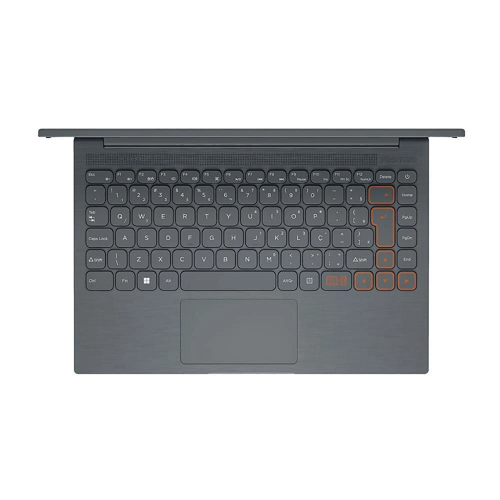 Notebook Positivo Vision C14 Intel® Celeron® Linux 4gb 128gb Emmc 14” Hd Lumina Bar – Cinza