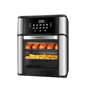 Fritadeira Elétrica Air Fryer Oven Mondial AFON-12L-BIN 12L 2000W Painel Digital 10 Funções