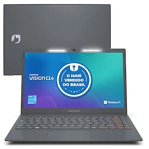 Notebook Positivo Vision C14 Lumina Bar Intel Celeron 4GB 128GB eMMC 14” HD Windows 11 Microsoft 36