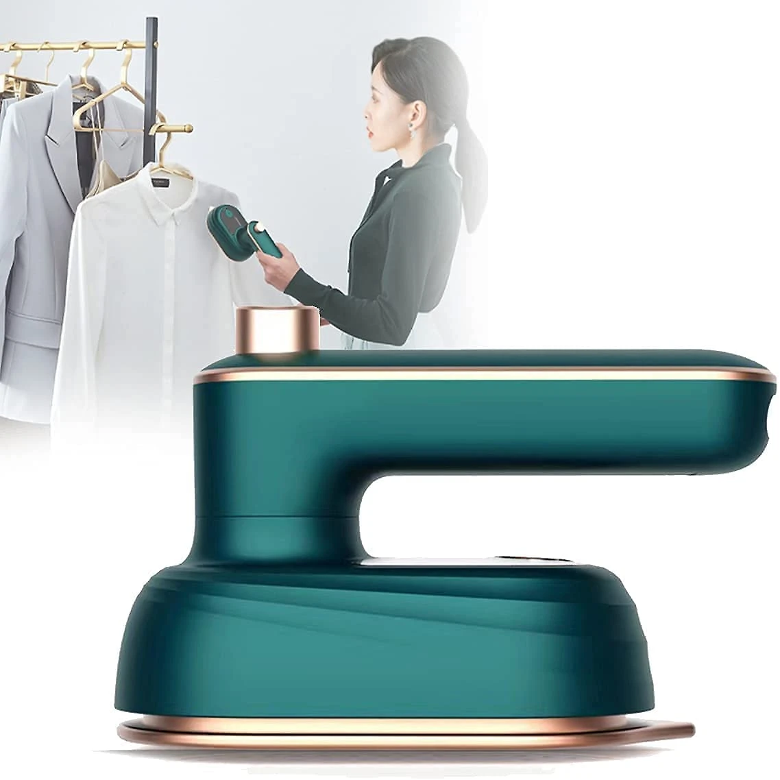 Alisasin 0072 Ferro de Passar a Vapor 110V Verde