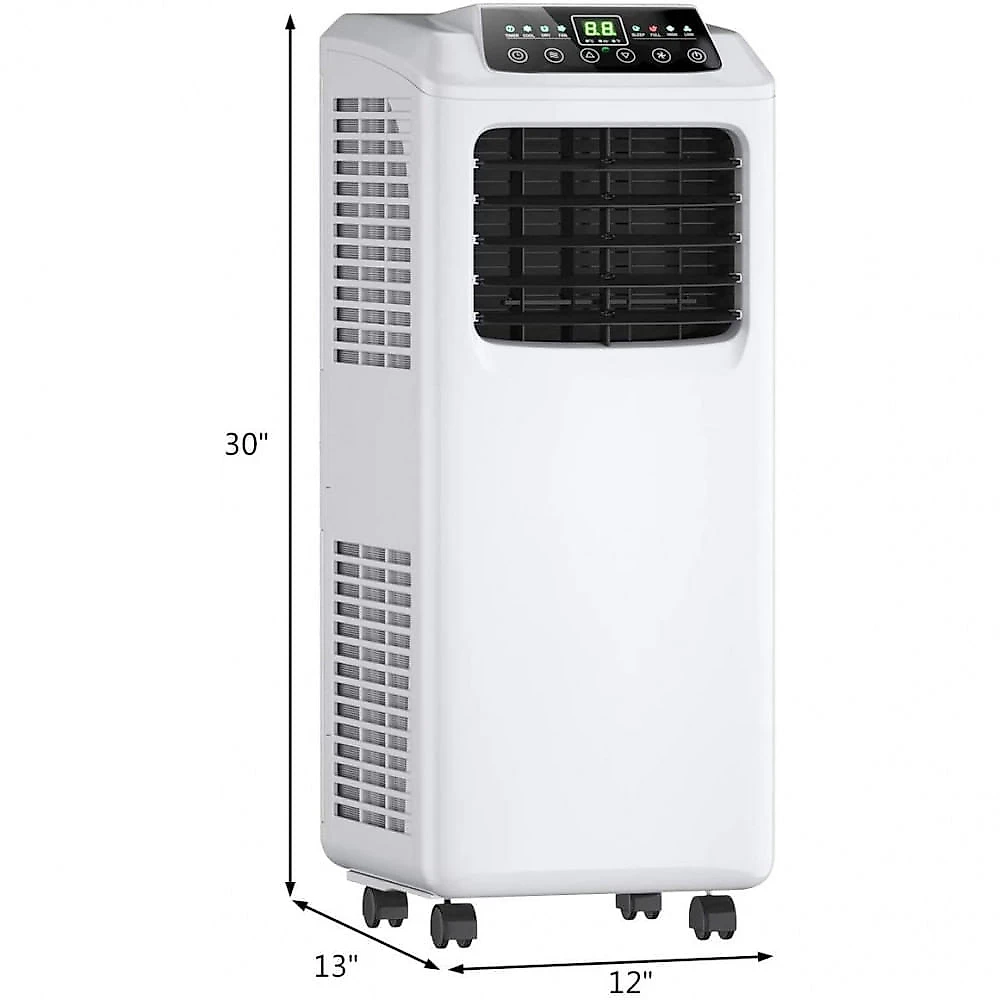 COSTWAY 23048CYPECCSS Climatizador Portátil com Controle Remoto 110V Branco