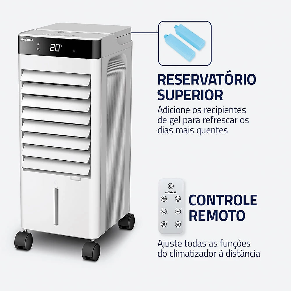 Climatizador Fresh Air Mondial Branco 90W 127V/220V CL-07L 110