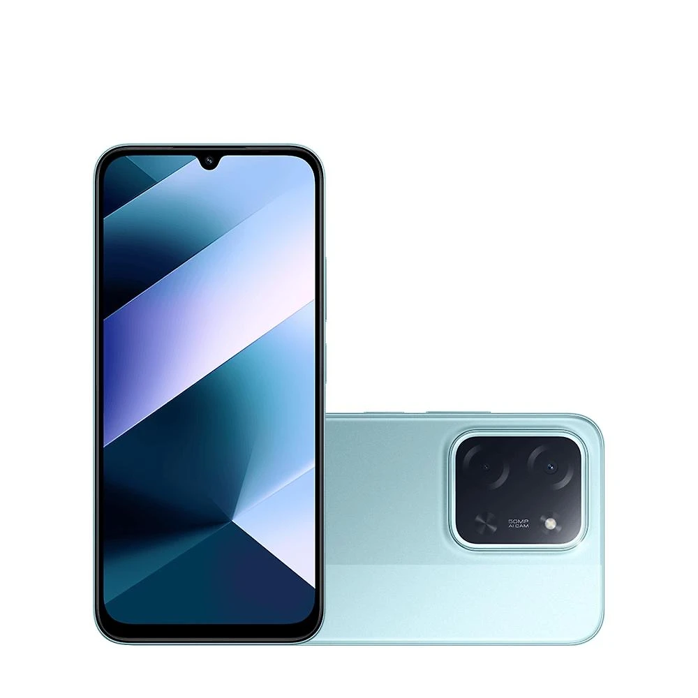 Smartphone xiaomi redmi c85 4g tela 6,9” 256gb câmera 50mp verde