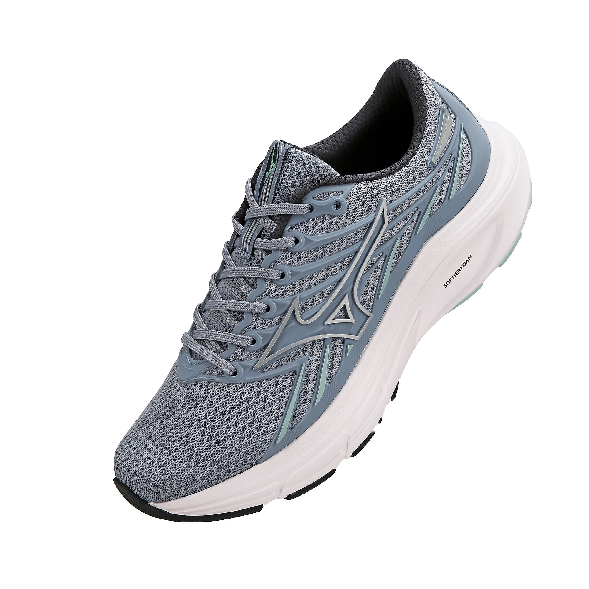 Tênis de Corrida Mizuno Jet 8 34 Cinza