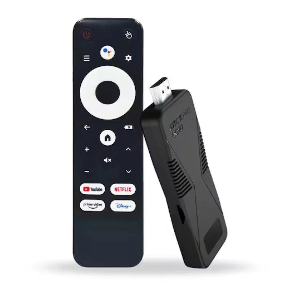 Smart TV Stick Proeletronic Stick-1000 com Resolução 4K HD e Conectividade Wi-Fi