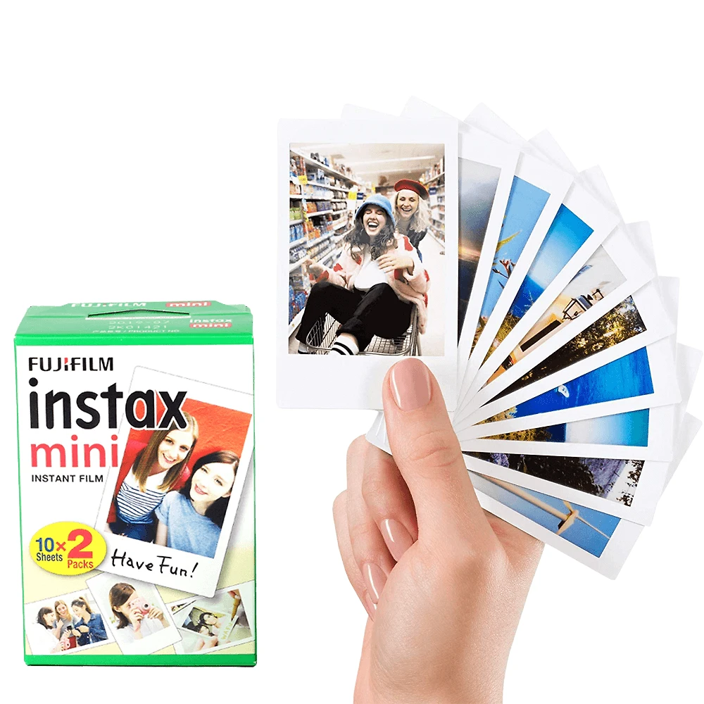 Kit 3x Filmes Instax Mini Instantâneo Fujifilm 20 Unidades (60 Fotos)