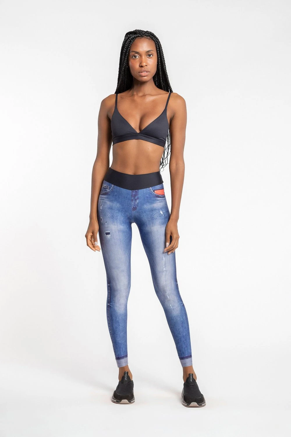 Calça Legging Jeans Original Essential - Jeans Claro - LIVE!