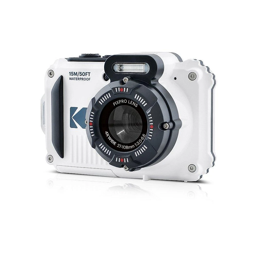 Câmera Compacta Kodak PIXPRO WPZ2, 16 MP, Full HD, LCD 2,7", Branca - CAK20020