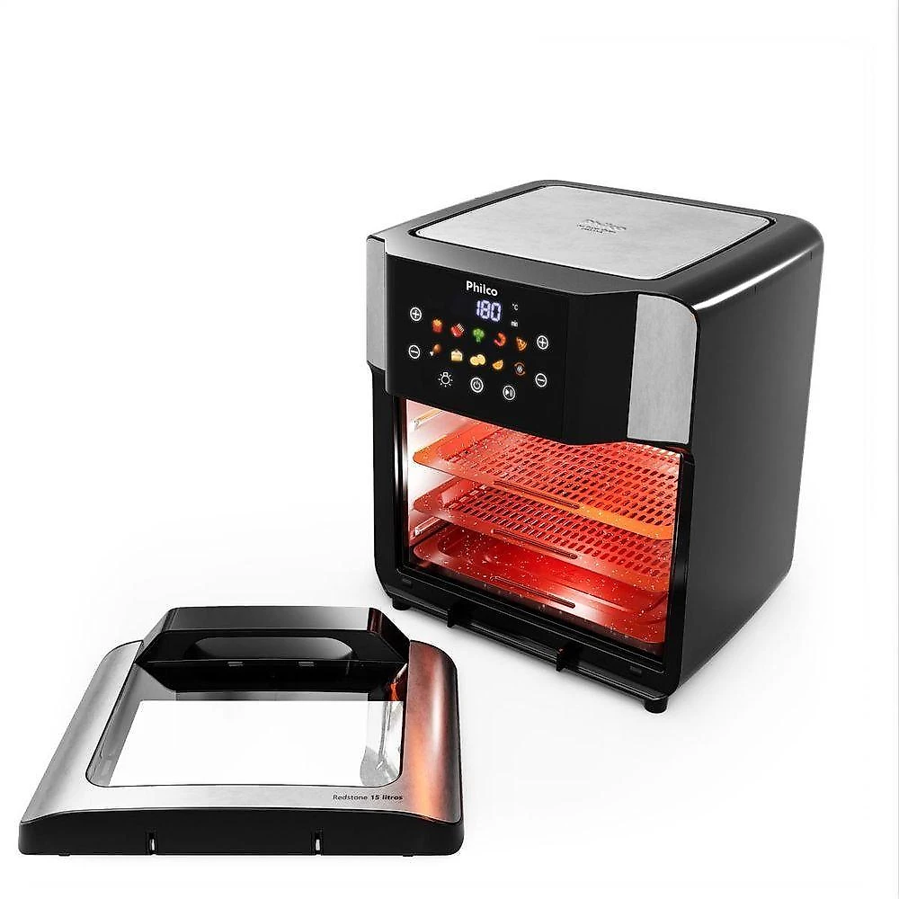Air Fryer Oven Philco 15L Painel Digital PAF15A 220V