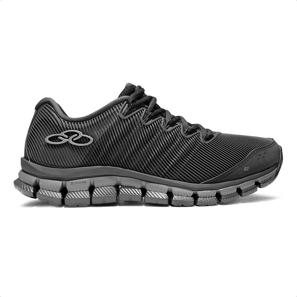 Tênis Olympikus Dynamic Masculino + 3 Pares de Meias Preto - 38