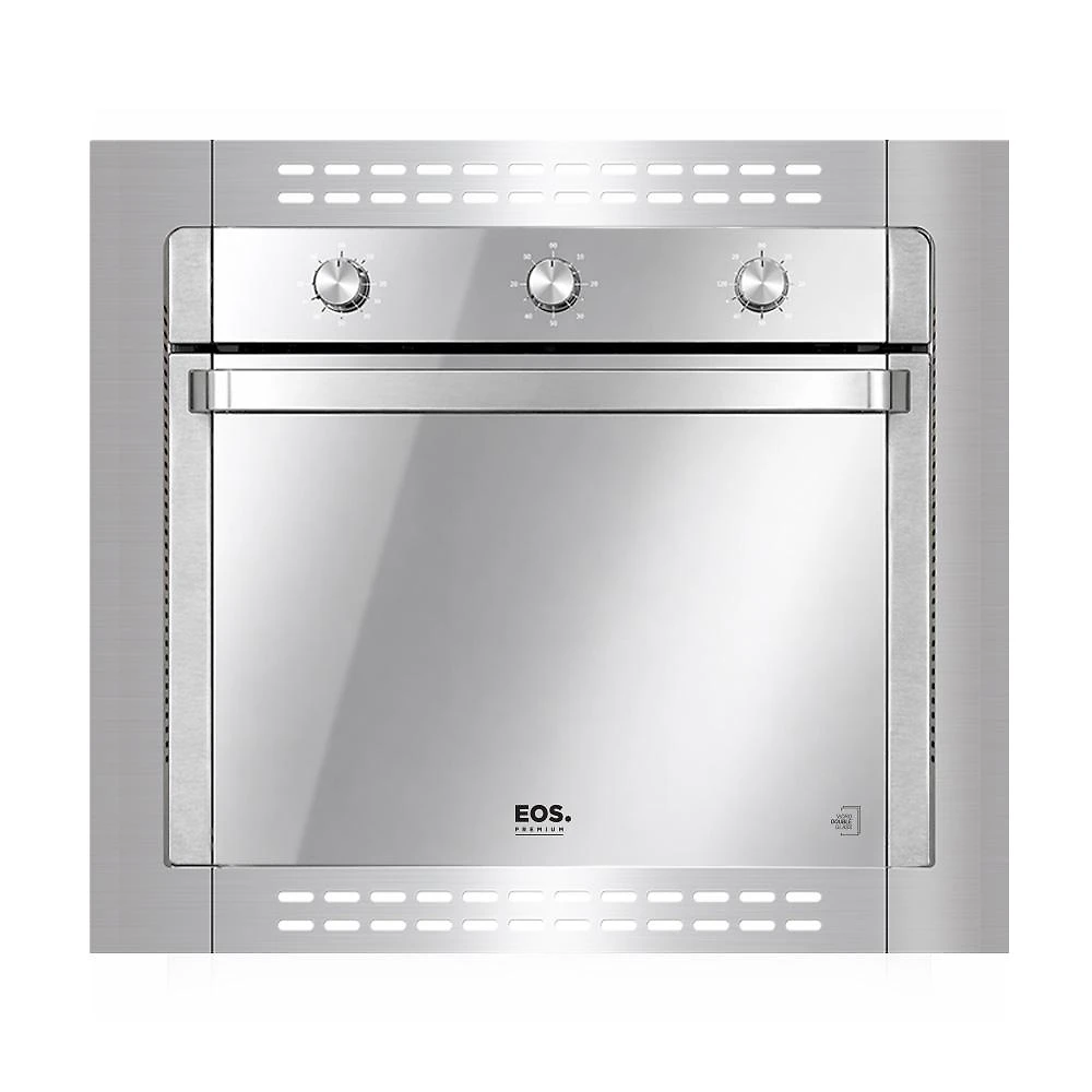Forno e Air Fryer de Bancada ou Embutir EOS Premium 47 Litros Inox Vidro Espelhado EFE472EAFE 110V