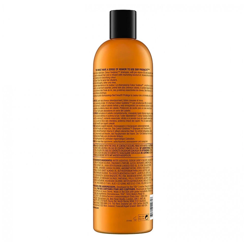 Bed Head By TIGI Colour Goddess Shampoo And Conditioner For Coloured Hair 2535 Fl Oz 2 Count