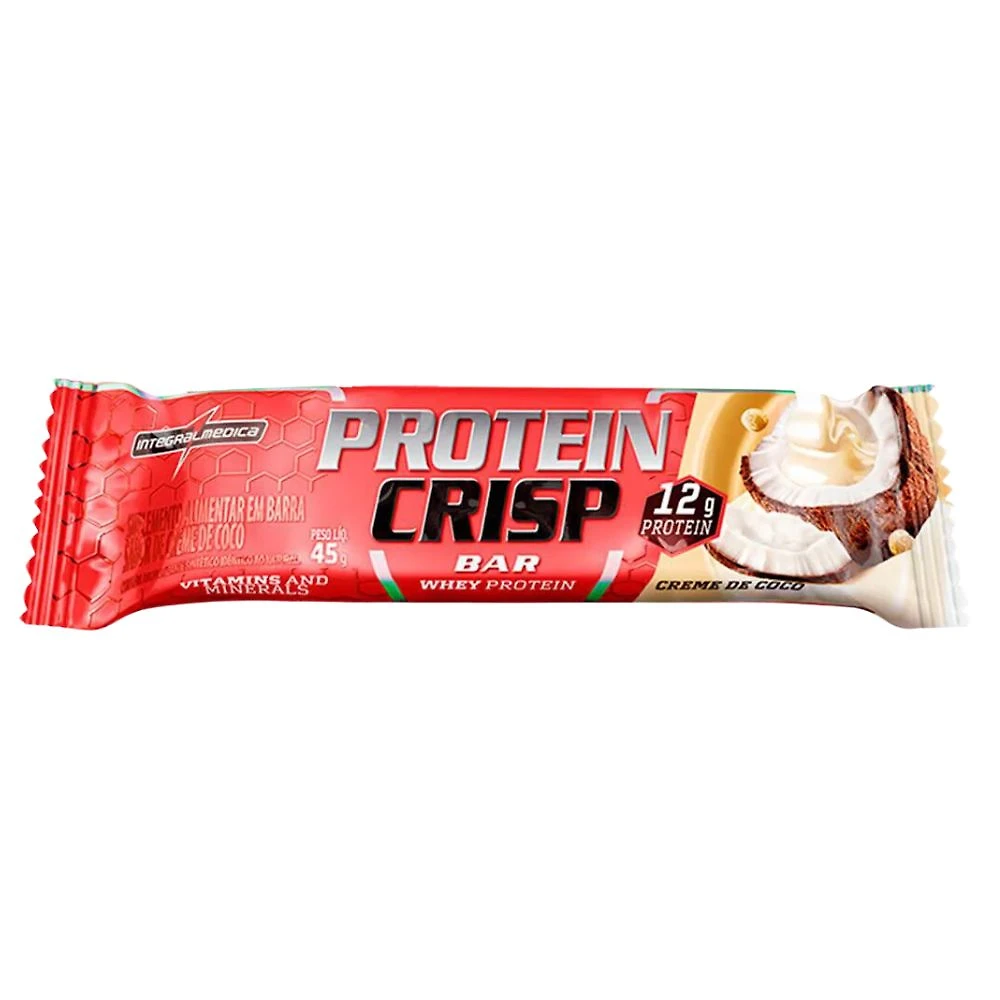 Barra Protein Crisp Bar Creme de Coco 45g