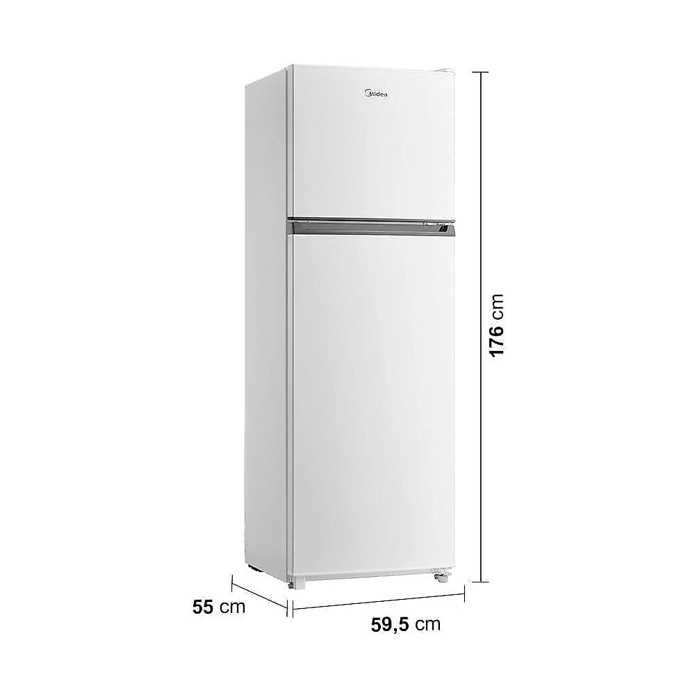 Geladeira midea cycle defrost duplex md-rt411fgf01 branca - 294l 110
