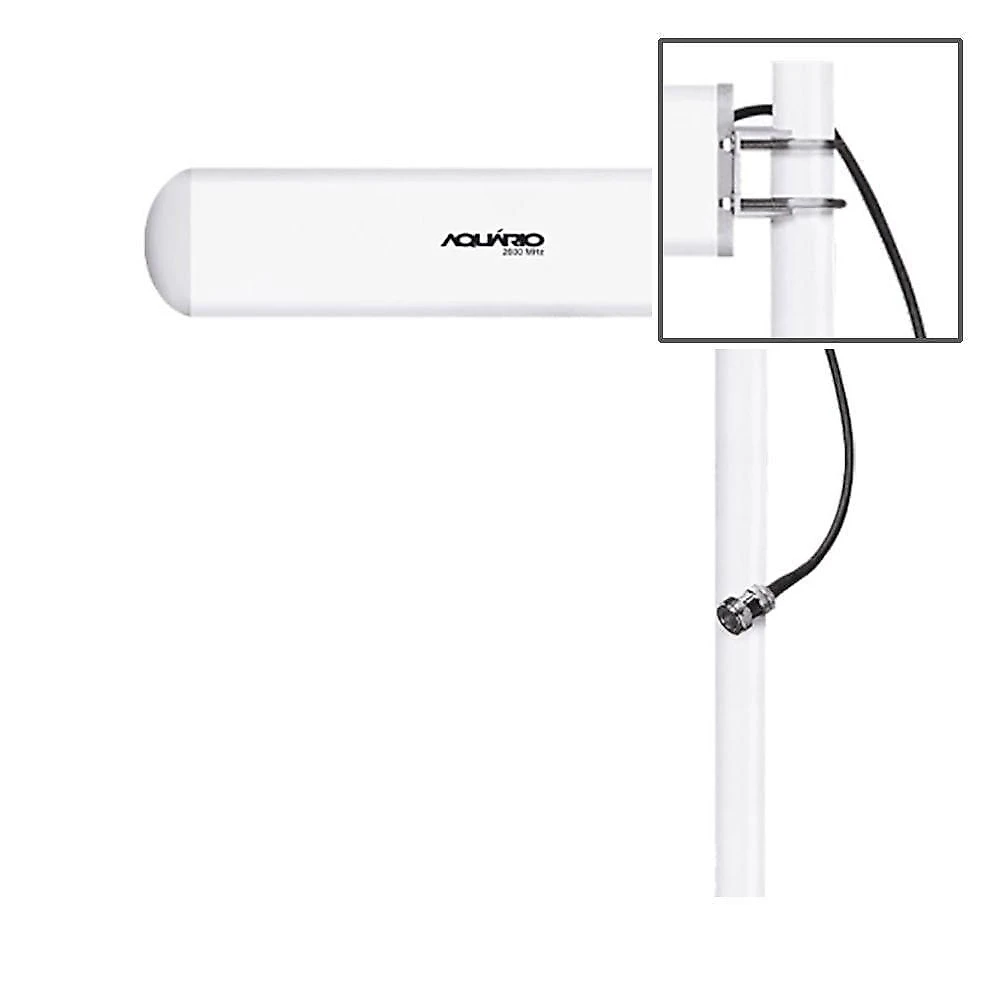 Antena Celular 4G Externa Yagi Aquário CF-2610 para Sinal LTE com Ganho 10dBi 1 Unidade