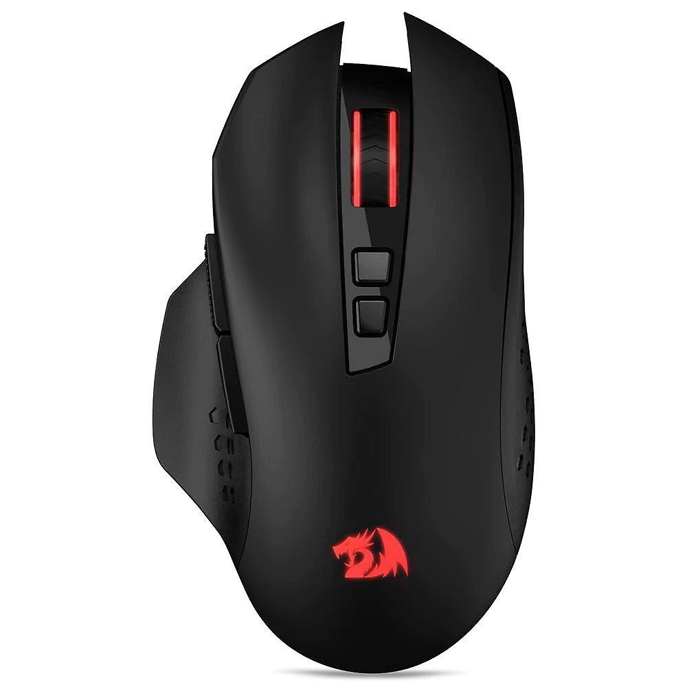 Mouse Gamer Redragon M656 Gainer Wireless para Windows com Sensor 3200 DPI e Iluminação RGB Preto