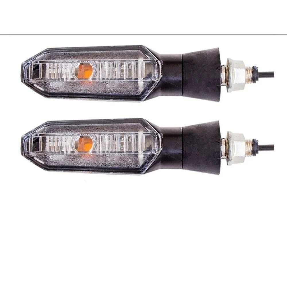 Kit Pisca de LED Dianteiro e Traseiro 11259E-11258E para CB 250 Twister XRE 300 CG Titan Fan Cargo