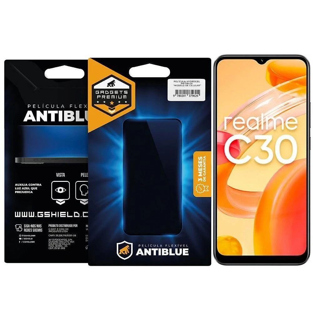 Película Para Realme C30 - Antiblue - Gshield
