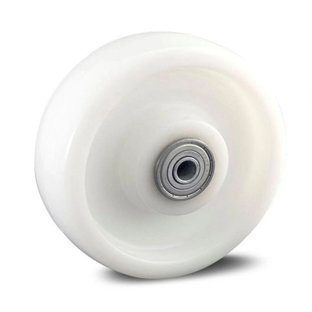Roda Nylon 5x2 Com Rolamento Eixo 1/2 500kg
