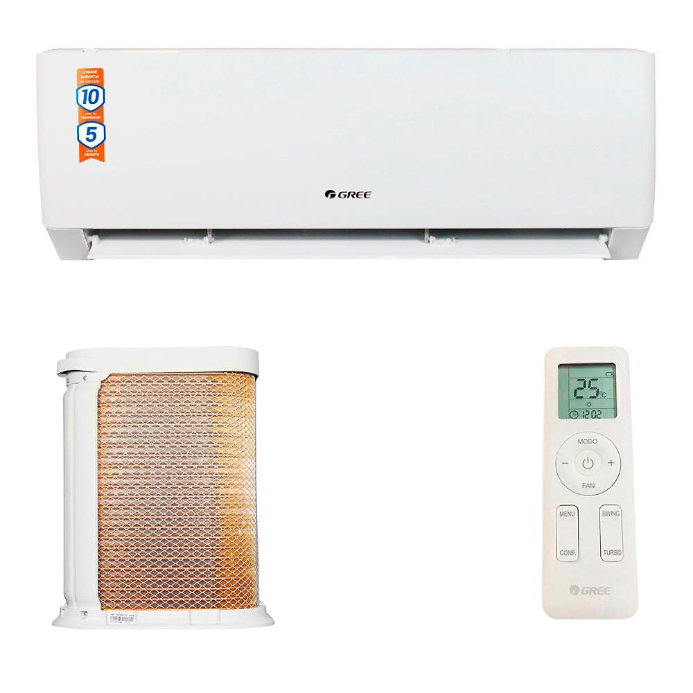 Ar-Condicionado Split Gree Inverter Quente e Frio 30000 BTUS GWH30AGEXH-S3