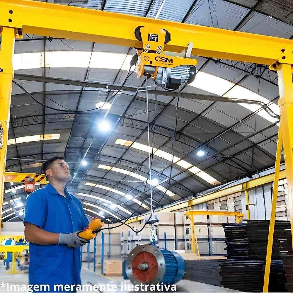 Guincho Elétrico 100 a 200 KG Monofásico TEC GT CSM 110V