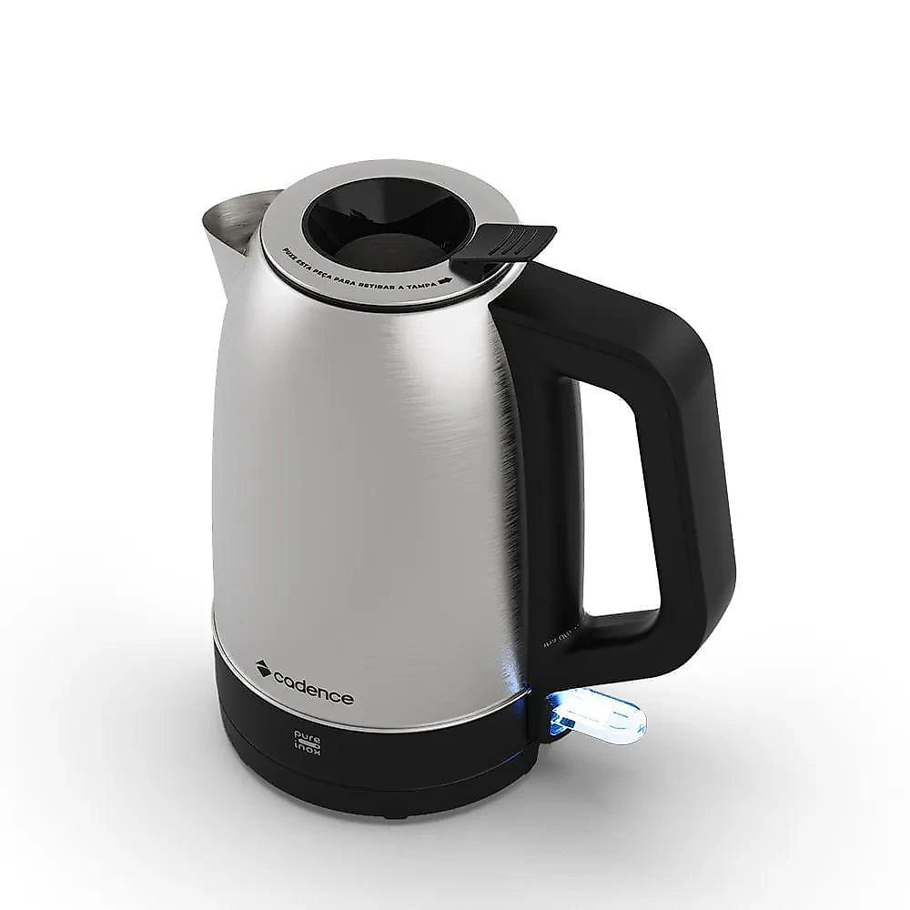 Kit Blender Zoop Sport E Chaleira Elétrica Inox Cadence 110V