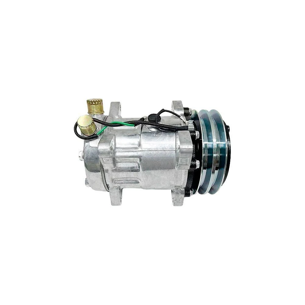 Compressor de ar-condicionado JCM 7H15 para New Holland Case Kalmar 24V Bivolt