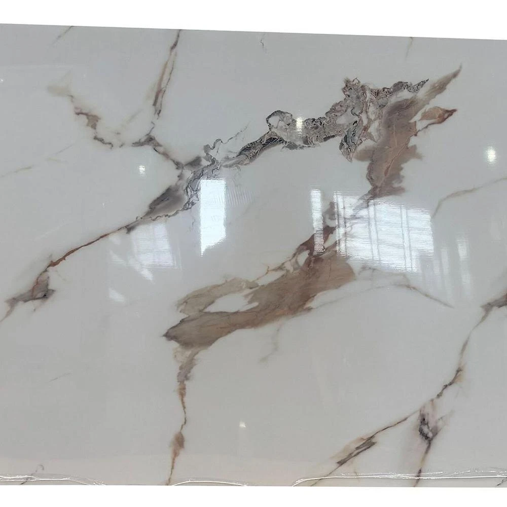 Revestimento Decorativo Premium Placa Marmorizada 244cm X 122cm 2,97m² de Cobertura Formaco Decor