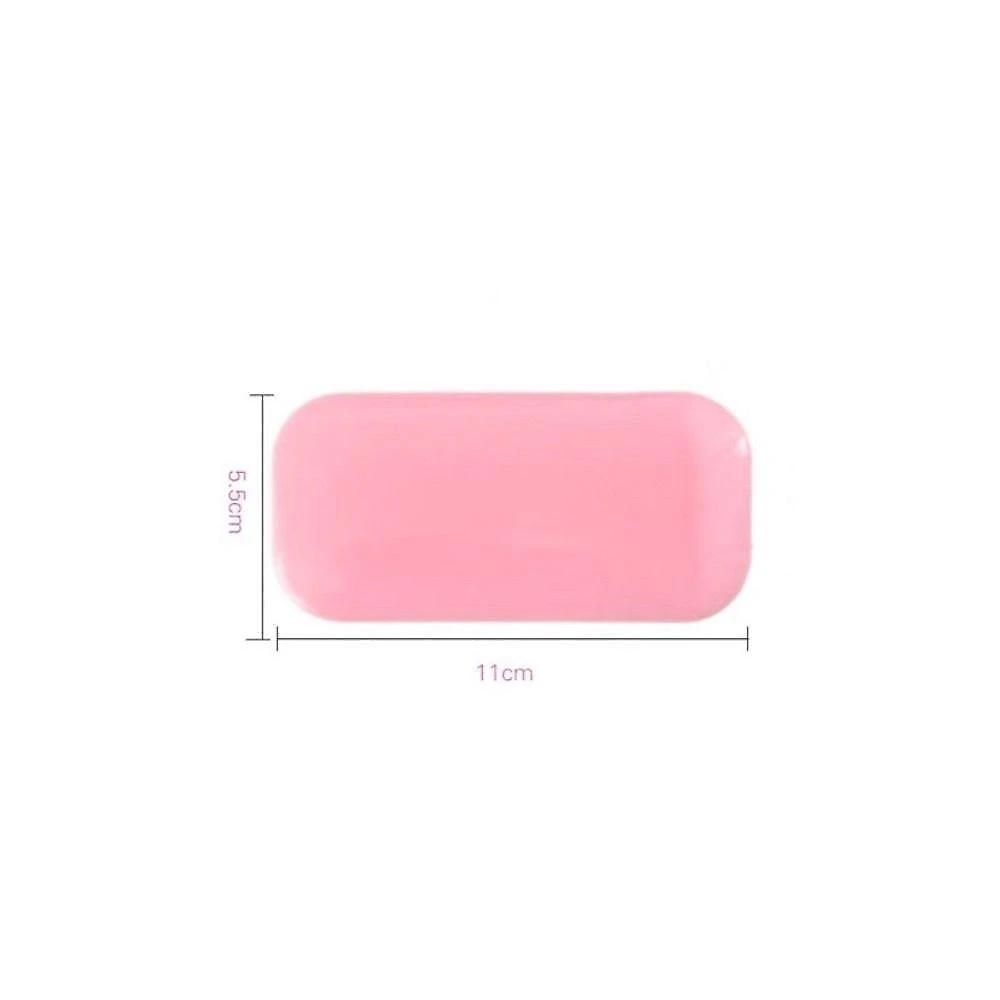 Suporte para Alongamento de Cílios Testa Porta Fios em Silicone Reutilizável Rosa OEM