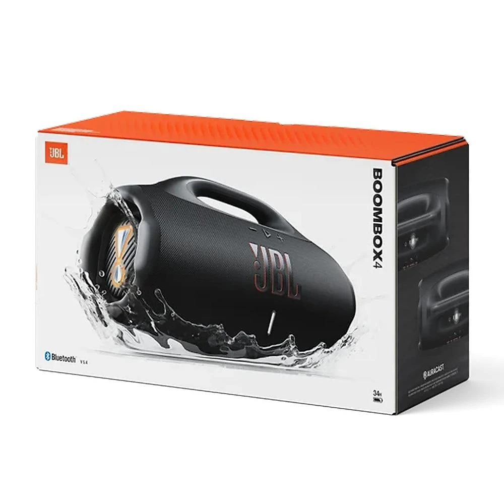JBL Boombox 4, Caixa de Som Bluetooth, Preto