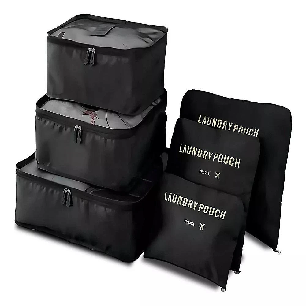 Organizador Mala Viagem Kit Completo 6 Peças Necessaire