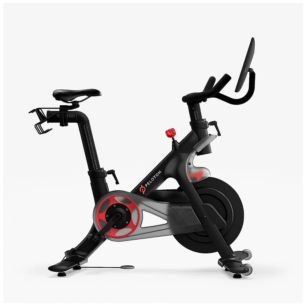 Miniatura Bicicleta ergométrica interna estacionária Peloton Bike com tela sensível ao toque imersiva 22 HD 110v