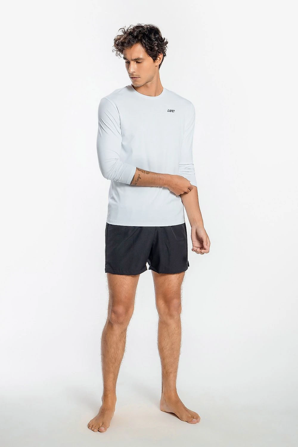 Shorts Zip Hide - Preto - LIVE! Preto - G