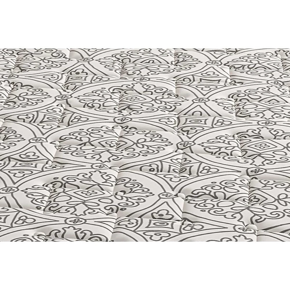 Cama Box King: Colchão Molas Ensacadas Paropas Basic + Base Crc Suede Clean (193x203)
