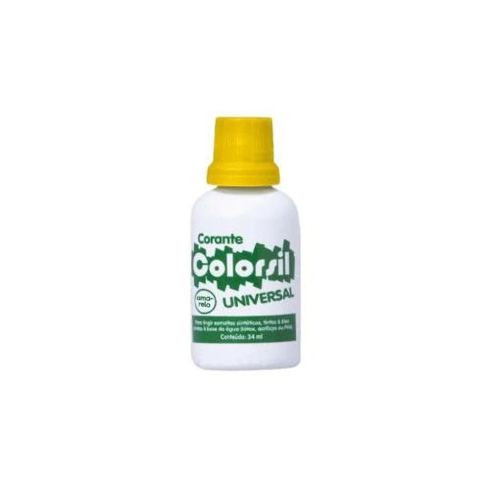 Corante Líquido Universal Amarelo Pigmento Universal Concentrado para Diversas Aplicações Colorsil