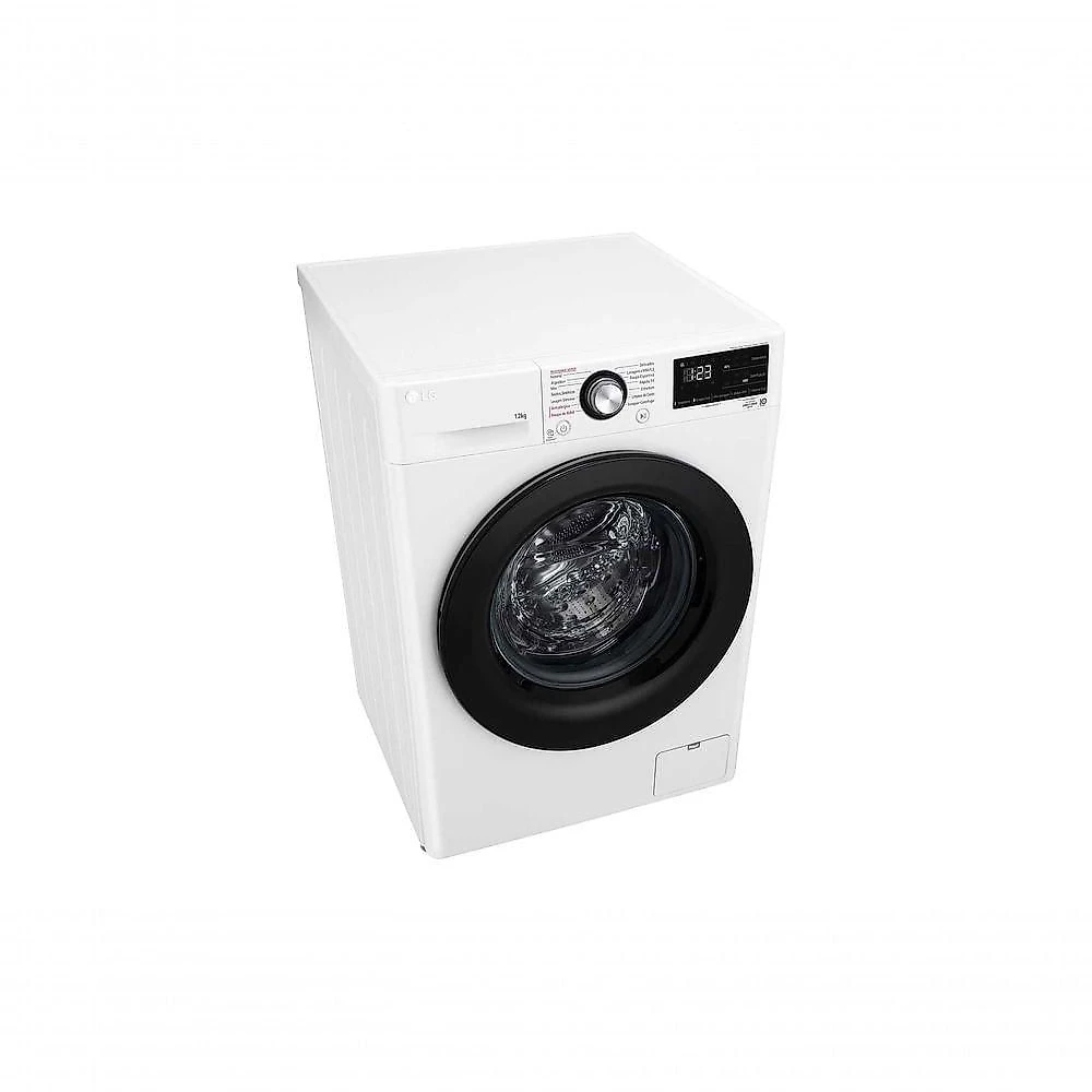 Lavadora Automática LG FV3012WC5 12kg Front Load Inteligência Artificial AIDD Branco 110V