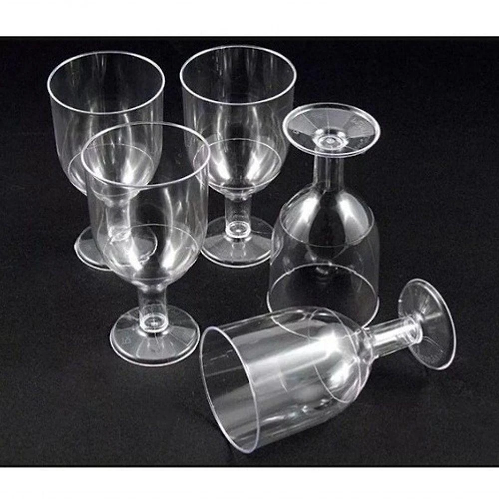 Mini Taça PIT055 Acrílico 50ML para Doces e Bebidas Branco 70 Peças Higipack
