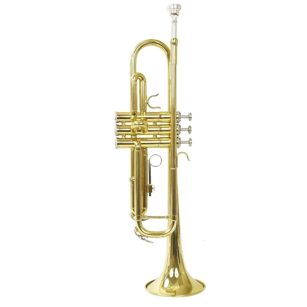 Trompete Tp 200 Laqueado Dourado Com Case New York